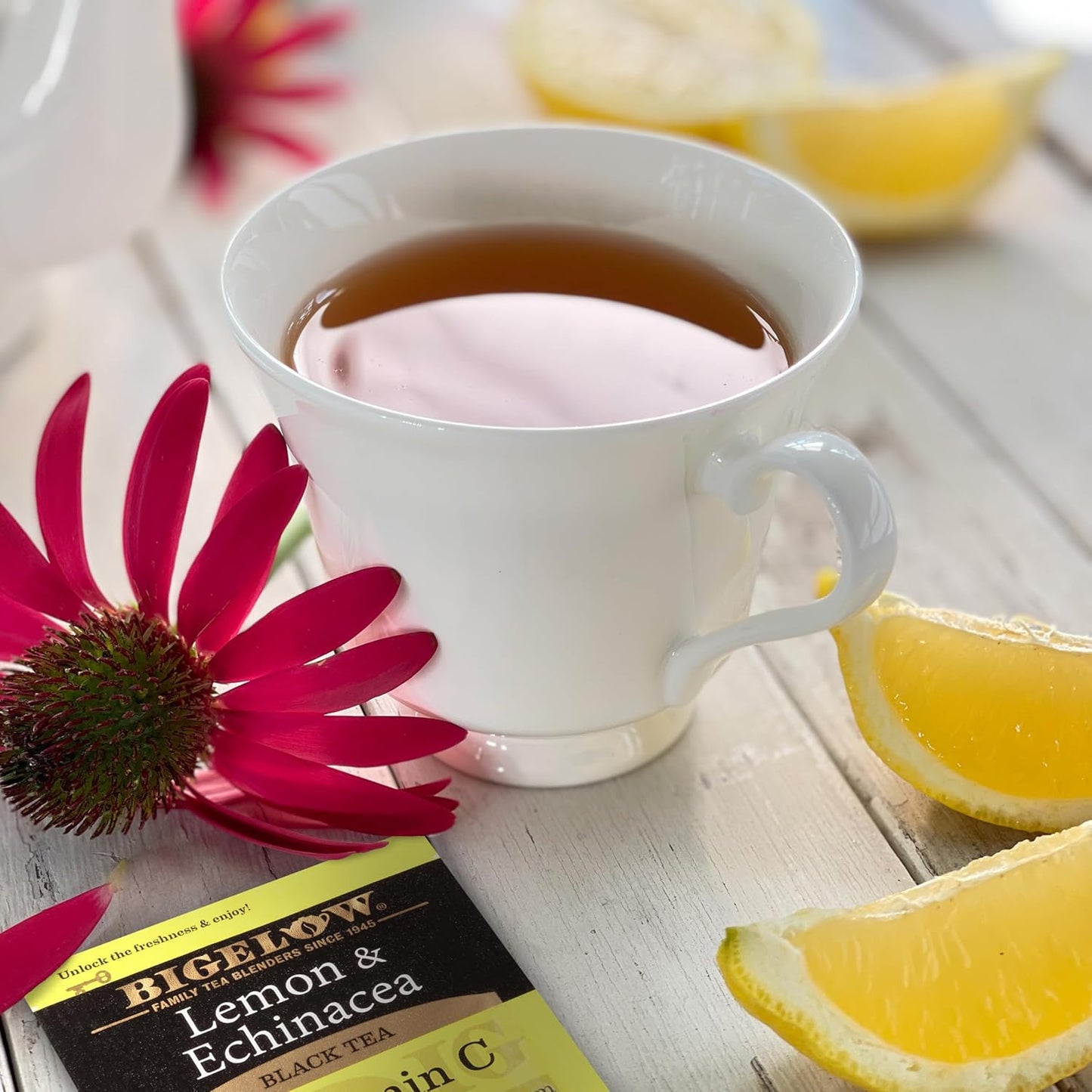 Bigelow Tea Lemon & Echinacea Plus Vitamin C Black Tea